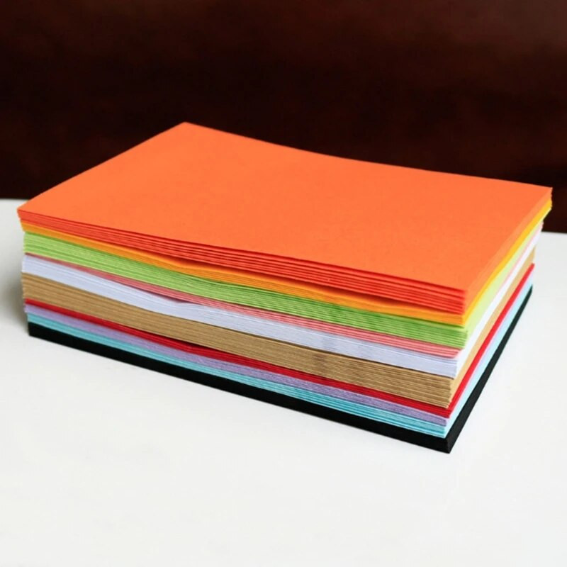 Retro jõupaberist ümbrik A6 paberid postkaart kutse kiri sularaha organiseerimiskott Vintage värviline ümbriku komplekt, 10 tk