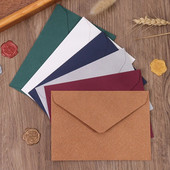 Novih 20PCS/Pakiranje C6 retro meke teksture Western kuverte za pozivnice za vjenčanja Čestitke Pisma Kuverte za dar