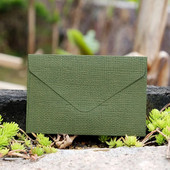 20 τμχ Μικρός φάκελος MINI Κενός φάκελος κάρτας μέλους ρετρό δυτικού τύπου από χάρτινη κάνναβη με υφή τριγώνου