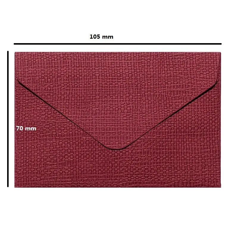 20 τμχ Μικρός φάκελος MINI Κενός φάκελος κάρτας μέλους ρετρό δυτικού τύπου από χάρτινη κάνναβη με υφή τριγώνου