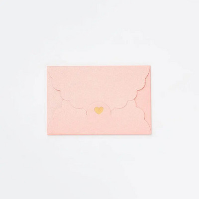 (10 Τεμάχια/Παρτίδα) 10,5*7cm Mini Pearl Kraft Χαρτί Επιχρυσωμένος Φάκελος Αγάπης Κάρτα Τράπεζας VIP Κάρτα Μέλους Φάκελος συσκευασίας