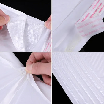 Бели мехурчета Поща Самозапечатващи се полиетиленови поща Подплатени пликове Водоустойчиви пликове за доставка Пликове с мехурчета за опаковане по пощата