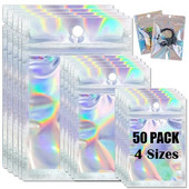 Pakartotinai užsegami lazeriniai užtrauktuku užsegami maišeliai, skirti karoliui Maisto laikymo maišeliai Maišeliai Pakavimo maišeliai Daugiafunkciniai burbuliniai laiškai