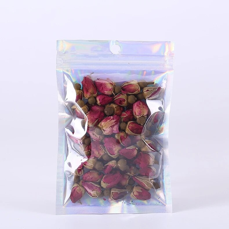 Pakartotinai užsegami lazeriniai užtrauktuku užsegami maišeliai, skirti karoliui Maisto laikymo maišeliai Maišeliai Pakavimo maišeliai Daugiafunkciniai burbuliniai laiškai