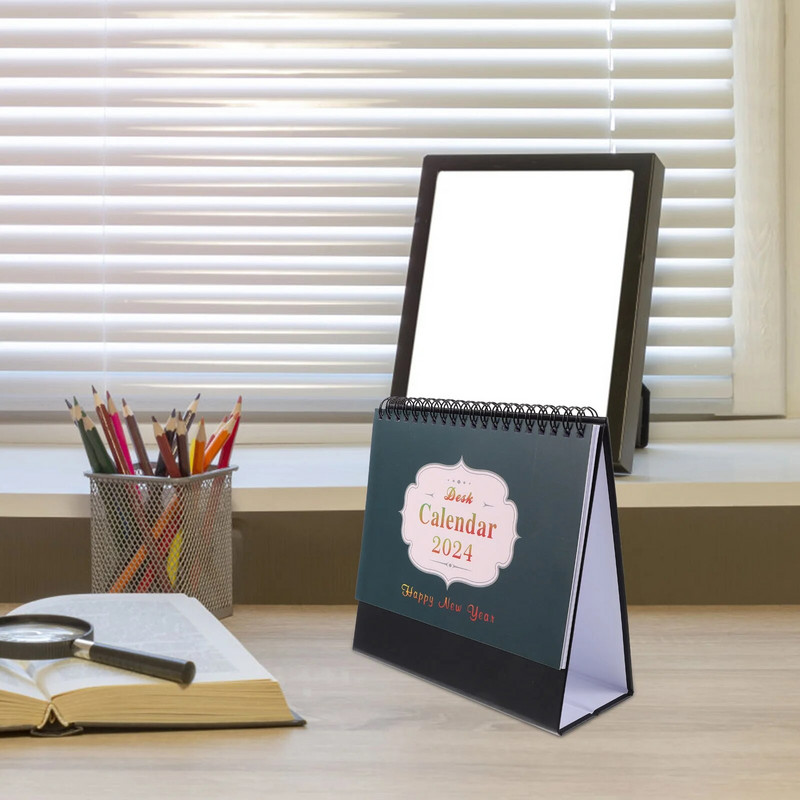 2024 m. Stalinis kalendorius Klasė Mėnesio kalendoriai Biuro priedai Popieriniai buitiniai