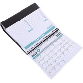 2024. gada rakstāmgalda kalendārs American Decor Office Ikmēneša rotā papīrs stāvoša piezīme Small