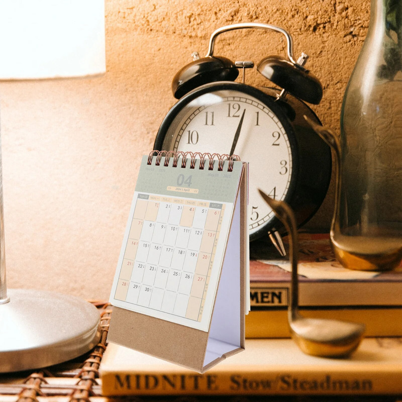 Okrenuti stolni kalendar za 2024. dan Kalendar s odbrojavanjem Uredski stolni kalendar Okrenuti stolni kalendar