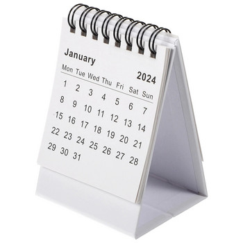 2024 Мини настолен календар Декоративни стоящи календари Настолна маса Хартиен офис