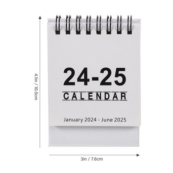 2024 Мини настолен календар Декоративни стоящи календари Настолна маса Хартиен офис