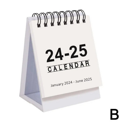 2024 Creative English Mini Calendar Decoration Office Student Home Paper Weekly Laud Notepad Planner Lauaarvuti Kingitus Kaasaskantav F1H5