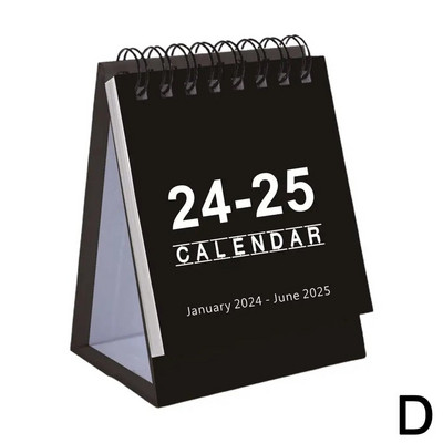 2024 Creative English Mini Calendar Decoration Office Student Home Paper Weekly Laud Notepad Planner Lauaarvuti Kingitus Kaasaskantav F1H5
