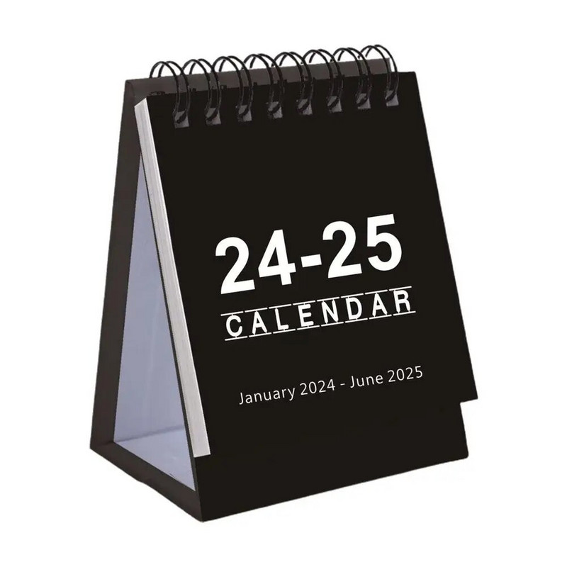 2024 Creative English Mini Calendar Decoration Office Student Home Paper Weekly Laud Notepad Planner Lauaarvuti Kingitus Kaasaskantav F1H5