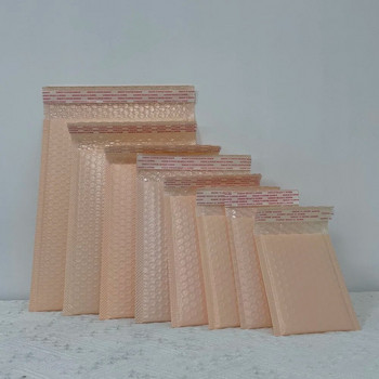 10 τμχ Bubble Mailers Pink Poly Bubble Mailer Self Seal Επενδυμένοι φάκελοι Τσάντες δώρου Μαύρες τσάντες συσκευασίας Προμήθειες για μικρές επιχειρήσεις
