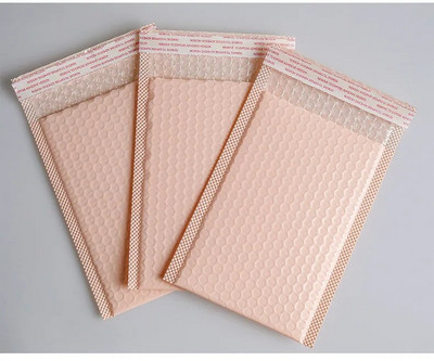 10 τμχ Bubble Mailers Pink Poly Bubble Mailer Self Seal Επενδυμένοι φάκελοι Τσάντες δώρου Μαύρες τσάντες συσκευασίας Προμήθειες για μικρές επιχειρήσεις