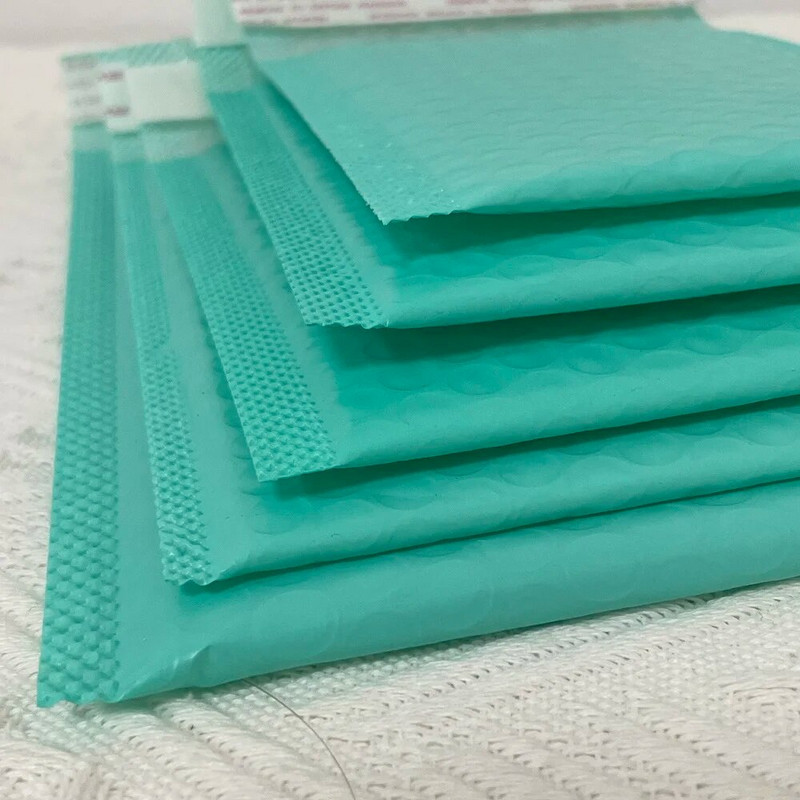 10 τμχ Bubble Mailers Pink Poly Bubble Mailer Self Seal Επενδυμένοι φάκελοι Τσάντες δώρου Μαύρες τσάντες συσκευασίας Προμήθειες για μικρές επιχειρήσεις