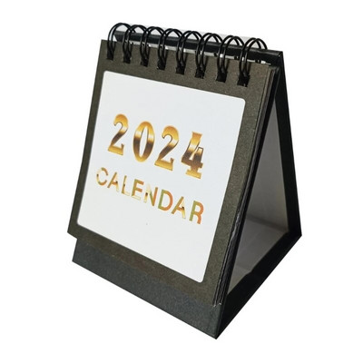 2024 Mini Desk Calendar Πολυλειτουργικά Στολίδια για Υπαλλήλους Γραφείου και Μαθητές με Αριθμούς Εβδομάδας Standing Calendars 896C