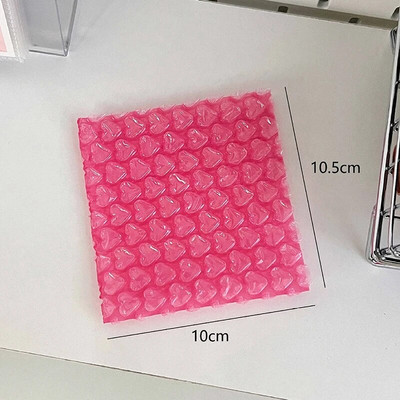 10 τμχ Σακούλες συσκευασίας αφρού Φάκελος PE Διαφανές προστατευτικό περιτύλιγμα Διαφανής τσάντα φυσαλίδων διπλής μεμβράνης Συσκευασία αντικραδασμικής προστασίας Καλύμματα αντικραδασμικής προστασίας