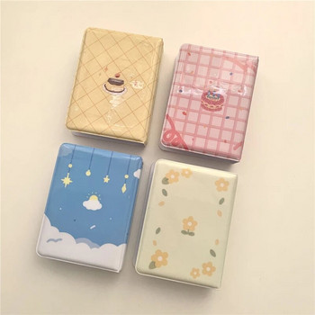 INS Hollow Out Flower Kpop Photocard Holder ID Bank Bus Cards Collect Book Idol Postcards Album Card Holder Училищни канцеларски материали