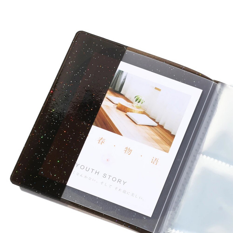 64 taskut Mini nimekaardi voldik Fotokogu Album Köitjad Kaardid Säilitusalbumid Pildikohver lauamängude jaoks