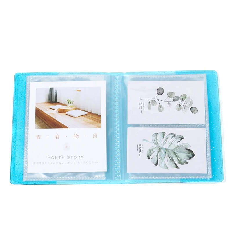 64 taskut Mini nimekaardi voldik Fotokogu Album Köitjad Kaardid Säilitusalbumid Pildikohver lauamängude jaoks