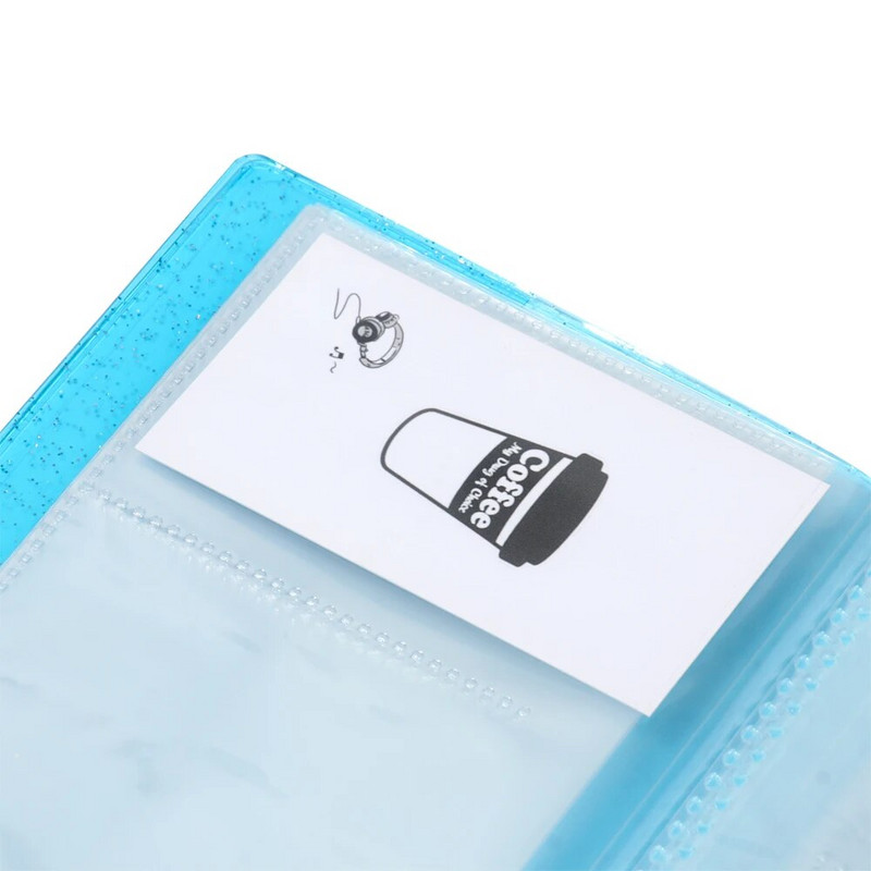 64 taskut Mini nimekaardi voldik Fotokogu Album Köitjad Kaardid Säilitusalbumid Pildikohver lauamängude jaoks