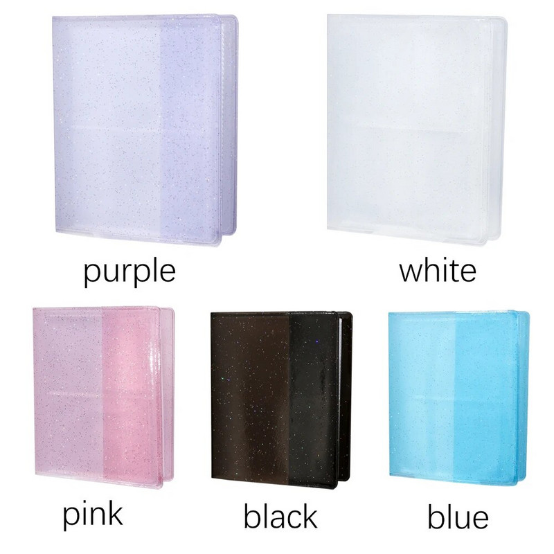 64 taskut Mini nimekaardi voldik Fotokogu Album Köitjad Kaardid Säilitusalbumid Pildikohver lauamängude jaoks