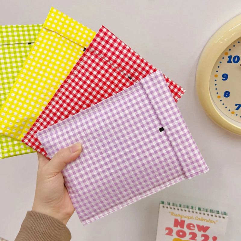 Sharkbang 10 τεμ./συσκευασία Smile Bubble Bags Gird Stationery packing bag φάκελος Mailer Αυτοκόλλητες τσάντες αποστολής Courier Mailers