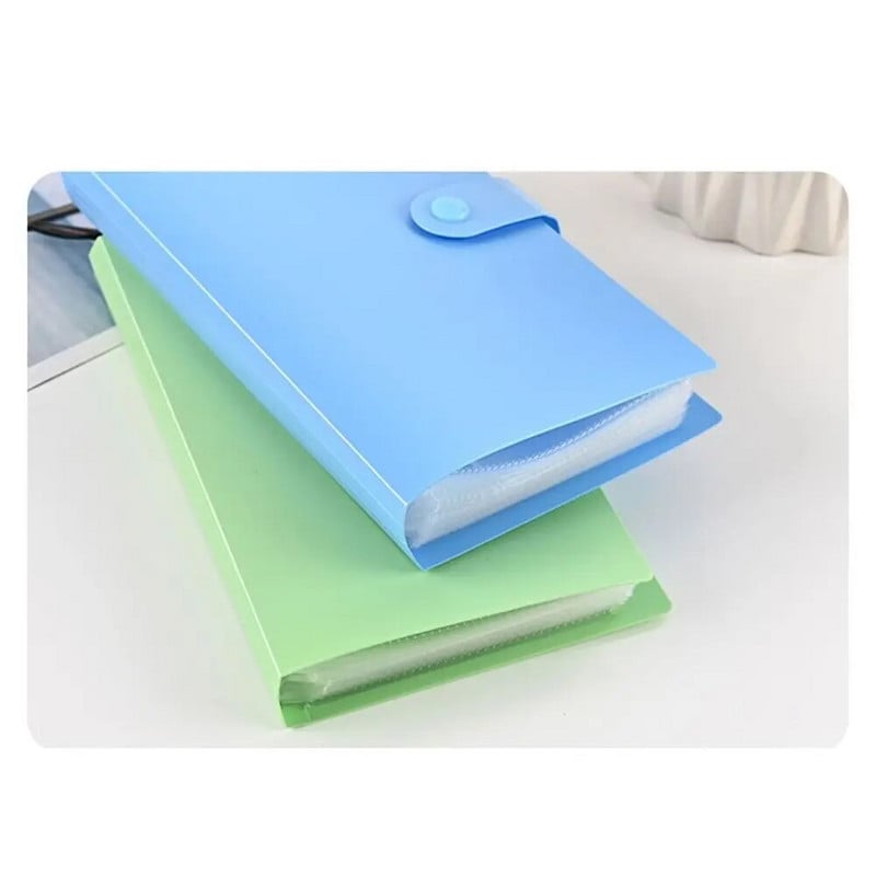 100 Bills Collection 50 White Inner Leaf Paper Money Collection Λεύκωμα Συμπαγές και φορητό