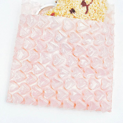 10 τεμ. Love Heart Shaped Bubble Mailers Φάκελος προστατευτικό περιτύλιγμα Πλαστική αντικραδασμική τσάντα από αφρό σακούλες συσκευασίας