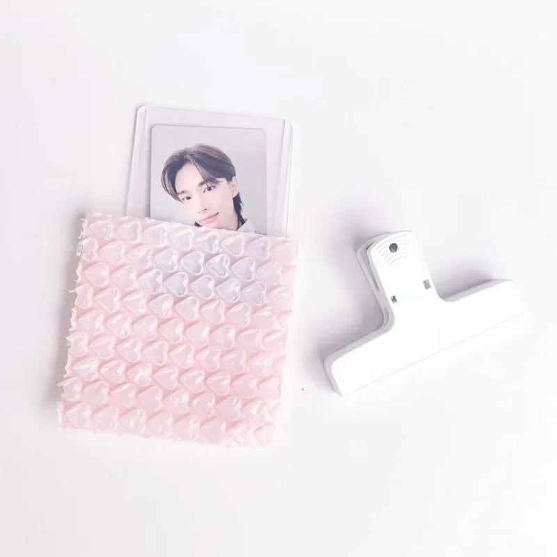 10 τεμ. Love Heart Shaped Bubble Mailers Φάκελος προστατευτικό περιτύλιγμα Πλαστική αντικραδασμική τσάντα από αφρό σακούλες συσκευασίας
