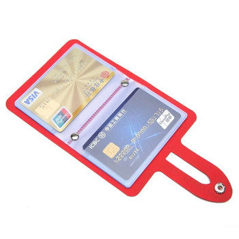 24 слота Business Visiting Name Card Stock Credit Bank Card Bag Pass Bus Card Storage Bag Cash Paper Money Wallet Портмоне