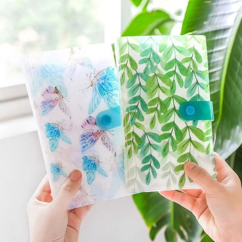 120 Slots Simple Storage Album for Small Sticker Sorted Nail Art Αυτοκόλλητο Βιβλίο Κάλυμμα λουλουδιών Αξεσουάρ Organizer Αξεσουάρ 3 χρωμάτων