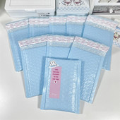 10 τεμ. Sky Blue Bubble φάκελοι Mailer Self Seal Ταχυδρομική τσάντα Bubble φάκελος Ευχετήρια κάρτα γάμου Τσάντα δώρου Φάκελοι αποστολής