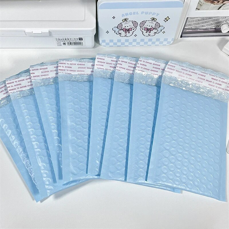 10 τεμ. Sky Blue Bubble φάκελοι Mailer Self Seal Ταχυδρομική τσάντα Bubble φάκελος Ευχετήρια κάρτα γάμου Τσάντα δώρου Φάκελοι αποστολής