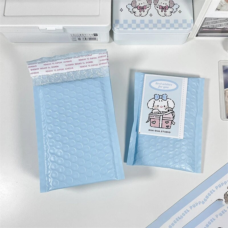 10 τεμ. Sky Blue Bubble φάκελοι Mailer Self Seal Ταχυδρομική τσάντα Bubble φάκελος Ευχετήρια κάρτα γάμου Τσάντα δώρου Φάκελοι αποστολής