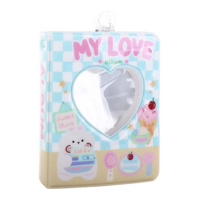 Cartoon Printed Card Holder 40 Grids 3 Inch Kpop 3 Inch Photo Album Collection Book Θήκη φωτογραφιών Θήκη για κάρτα Idol