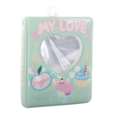 Cartoon Printed Card Holder 40 Grids 3 Inch Kpop 3 Inch Photo Album Collection Book Θήκη φωτογραφιών Θήκη για κάρτα Idol