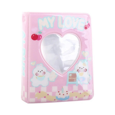 Cartoon Printed Card Holder 40 Grids 3 Inch Kpop 3 Inch Photo Album Collection Book Θήκη φωτογραφιών Θήκη για κάρτα Idol
