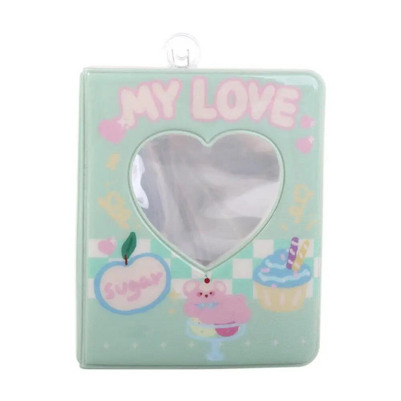 Cartoon Printed Card Holder 40 Grids 3 Inch Kpop 3 Inch Photo Album Collection Book Θήκη φωτογραφιών Θήκη για κάρτα Idol