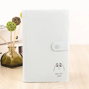 Διαφανές Κλιπ επαγγελματικών καρτών 120 καρτών με κουμπιά Κορέας 3 ιντσών φωτογραφιών επαγγελματικών καρτών