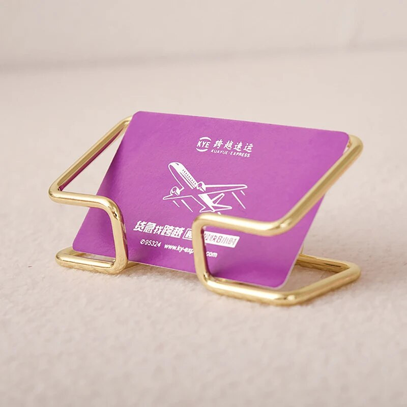 Vizītkaršu turētājs Galda kronšteins Karšu organizators Biroja dāvanu displeju turētāji