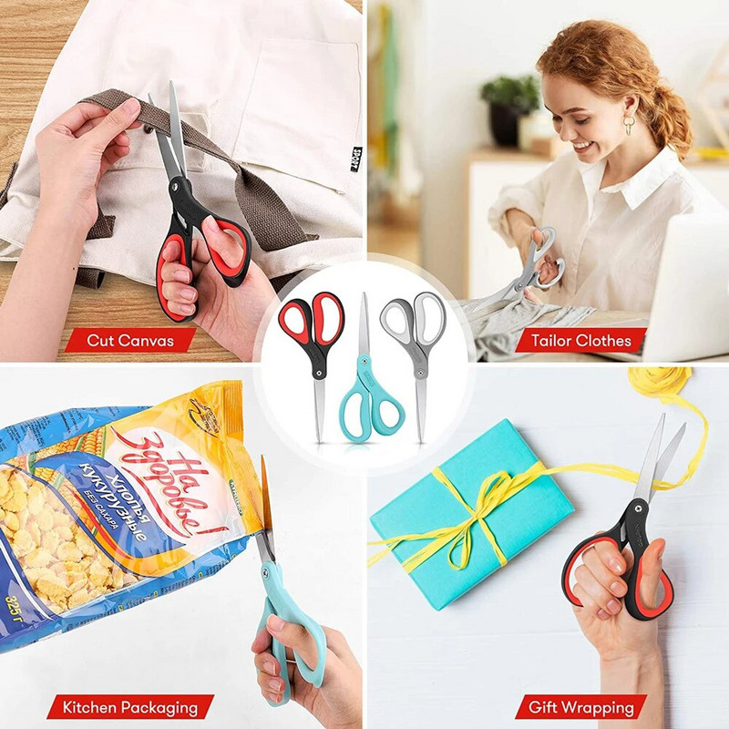 Nerūsējošā tērauda Tailor Šķēres Šūšanas Šķēres Plānam Audumam Papīrs Rokdarbi Griešana Izšūšana Diega adīšana Šujrīks