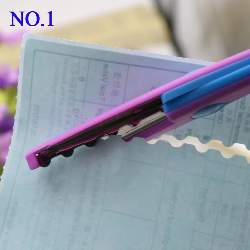 1 Pc Roku darbs Bērni DIY 6 Raksti Albums Mežģīnes Šķēres Karte Foto Raksts Šķēres Karikatūras Mežģīņu Šķēres