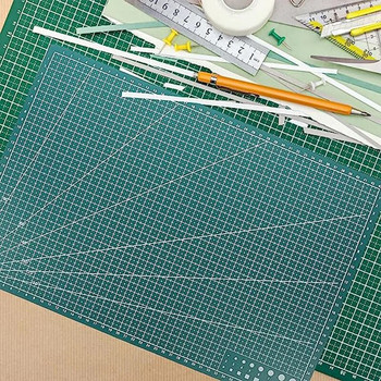 Издръжлива A3 A4 A5 Многофункционална подложка за рязане Направи си сам Дъска за ръчно изкуство Гравиране на хартия Подложка за дърворезба Висока еластичност Издръжливост