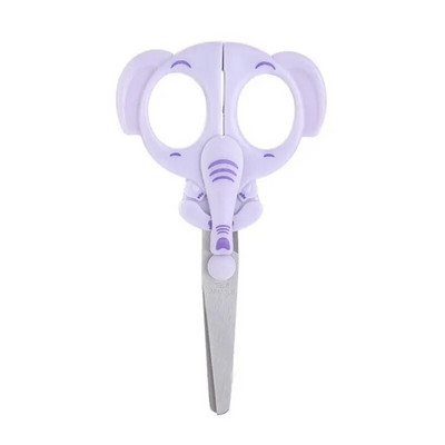 Παιδικό ψαλίδι από ανοξείδωτο ατσάλι Παιδικό χαριτωμένο ψαλίδι κινουμένων σχεδίων Χειροποίητο DIY Ψαλίδι Εργαλεία γραφικής ύλης σχολείου και γραφείου