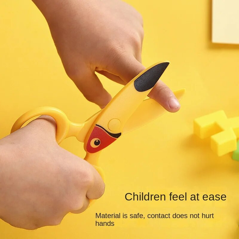 Παιδικό ψαλίδι από ανοξείδωτο ατσάλι Παιδικό χαριτωμένο ψαλίδι κινουμένων σχεδίων Χειροποίητο DIY Ψαλίδι Εργαλεία γραφικής ύλης σχολείου και γραφείου