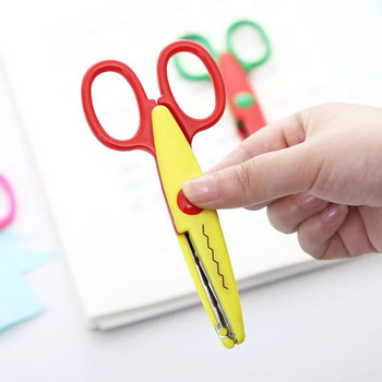6 τμχ Paper Cut Wave Edge Craft Scissors DIY μαθητική χειροτεχνία χειροποίητη χειροποίητη κοπή δημιουργικού ημερολογίου παιδικό ψαλίδι χαρτιού