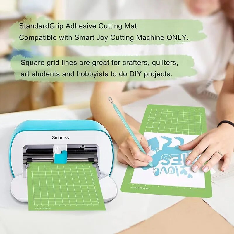Griešanas paklāji Cricut Maker Aksesuāri Cricut Machines Cameo Silhouette Aksesuāri Cricut Joy Piederumi Izejmateriāli Base De Corte