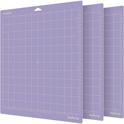 1/3 τμχ Μηχάνημα χάραξης μεικτού χρώματος Βάση κοπής χαλάκι για Cricut/cameo 4 με αυτοκόλλητα χαλάκια κοπής Pvc 33x35cm