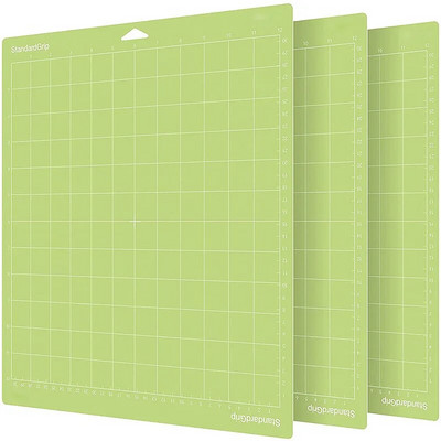 1/3 τμχ Μηχάνημα χάραξης μεικτού χρώματος Βάση κοπής χαλάκι για Cricut/cameo 4 με αυτοκόλλητα χαλάκια κοπής Pvc 33x35cm